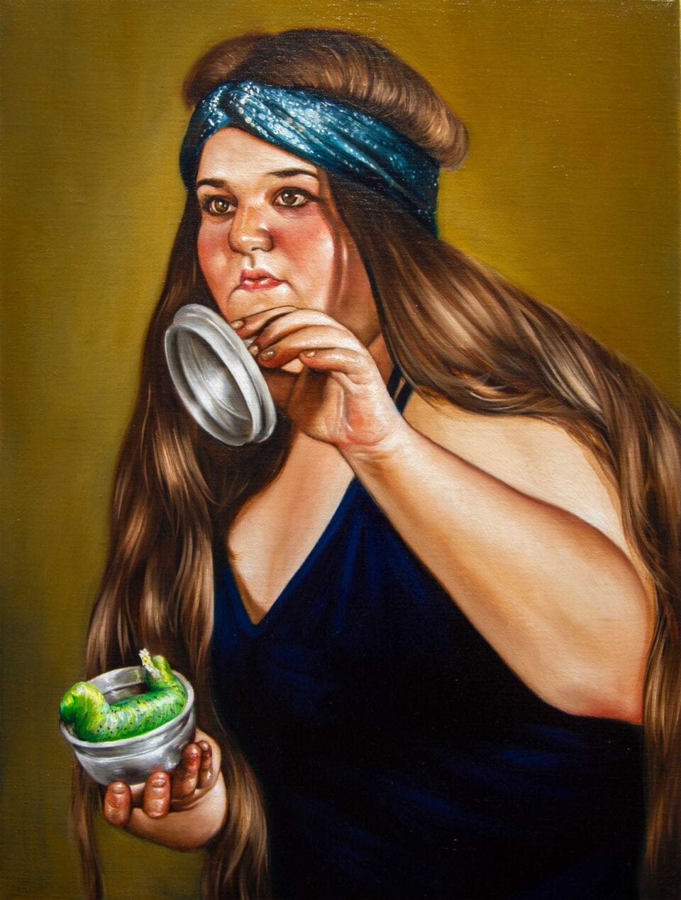 Ingrédient suivant, huile sur toile, 41 x 31 cm, 2024
